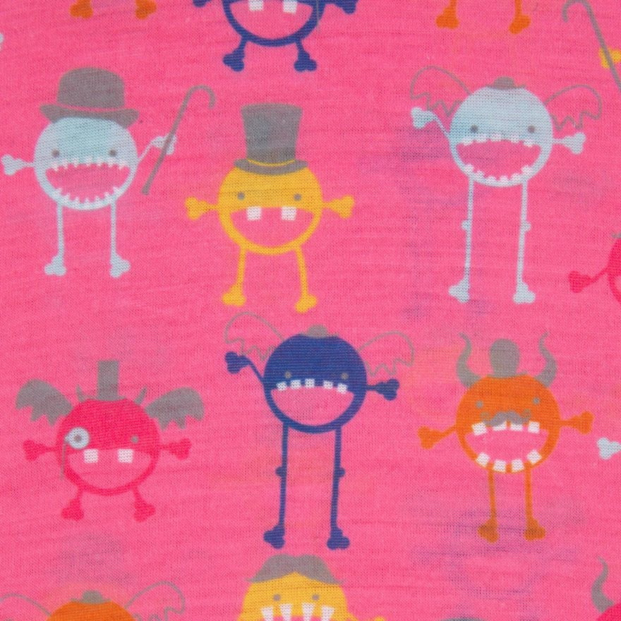 Баф MONSTERBALL - KIDS FACE COVERING UCHSSCTR0001-FLAMINGO MONSTER PRINT Trespass TU Розовий UCHSSCTR0001-FLAMINGO MON