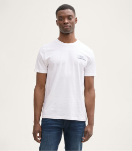 Футболка Denim 1043491-16453 Tom Tailor L Білий 1043491-16453