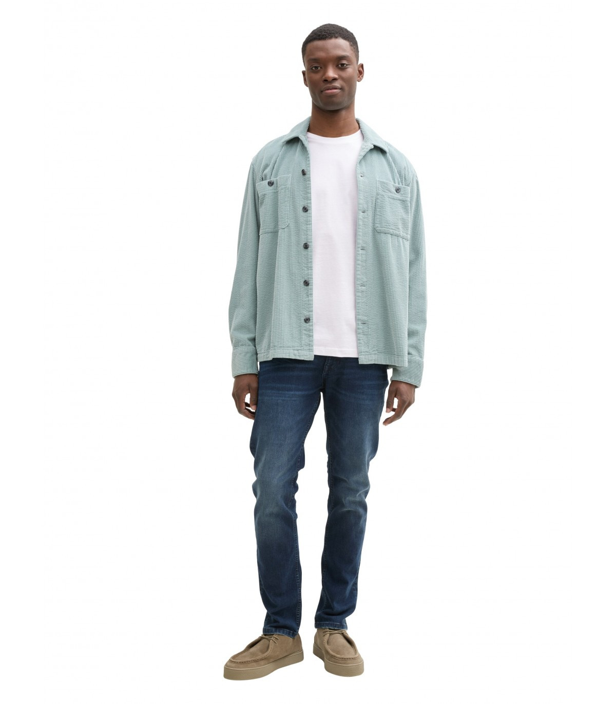 Футболка Denim 1043491-16453 Tom Tailor L Білий 1043491-16453