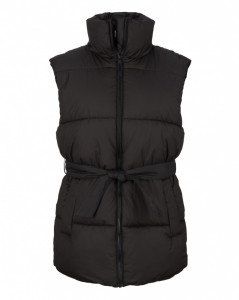 Жилетка belted puffer vest 1033562-14482 Tom Tailor L Чорний 1033562-14482