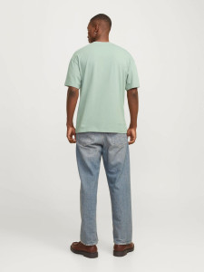 Футболка Jack & Jones JJEBRADLEY TEE SS O-NECK NOOS 12249319-Skylight