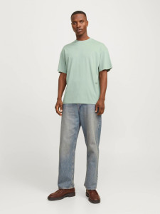 Футболка Jack & Jones JJEBRADLEY TEE SS O-NECK NOOS 12249319-Skylight