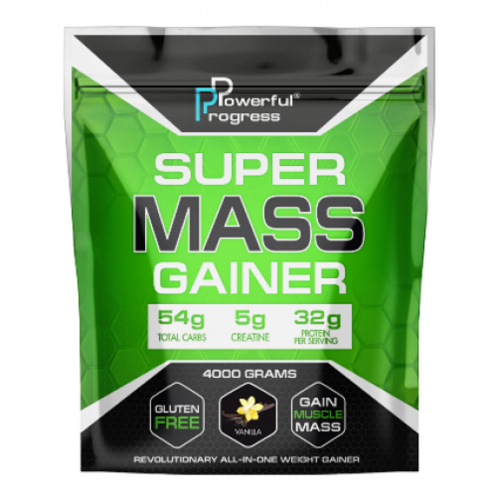 Порошок Super Mass Gainer - 4000g Creme brulee 100-35-4955891-20