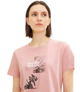 Футболка 1036992-17285 Tom Tailor M Розовий 1036992-17285