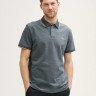 Футболка поло POLO SHIRT WITH STRETCH 1045629-35198 Tom Tailor L Темно-сірий 1045629-35198