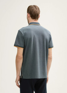 Футболка поло POLO SHIRT WITH STRETCH 1045629-35198 Tom Tailor L Темно-сірий 1045629-35198