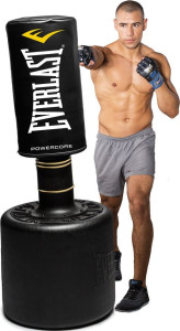 Груша боксерська Everlast POWERCORE FREE STANDING HEAVY BAG чорний One Size (P00001266) P00001266