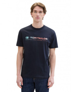 Футболка Men's T-shirt 1041855ХХ10668 Tom Tailor L Темно-синій 1041855ХХ10668