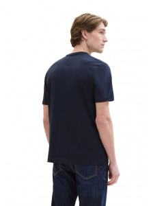 Футболка Men's T-shirt 1041855ХХ10668 Tom Tailor L Темно-синій 1041855ХХ10668