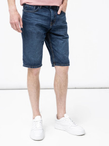 Шорти джинсові Josh shorts 1029771-10281 Tom Tailor 30 Темно-синій 1029771-10281