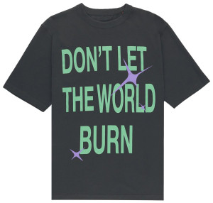 Футболка Heron Preston HP Burn T-Shirt 'Black' HMAA032F23JER0161001