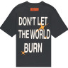 Футболка Heron Preston HP Burn T-Shirt 'Black' HMAA032F23JER0161001