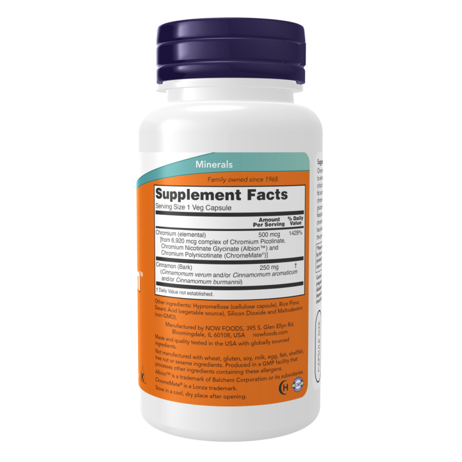 Капсули Tri-Chromium 500 mcg - 180 vcaps 2023-10-2084