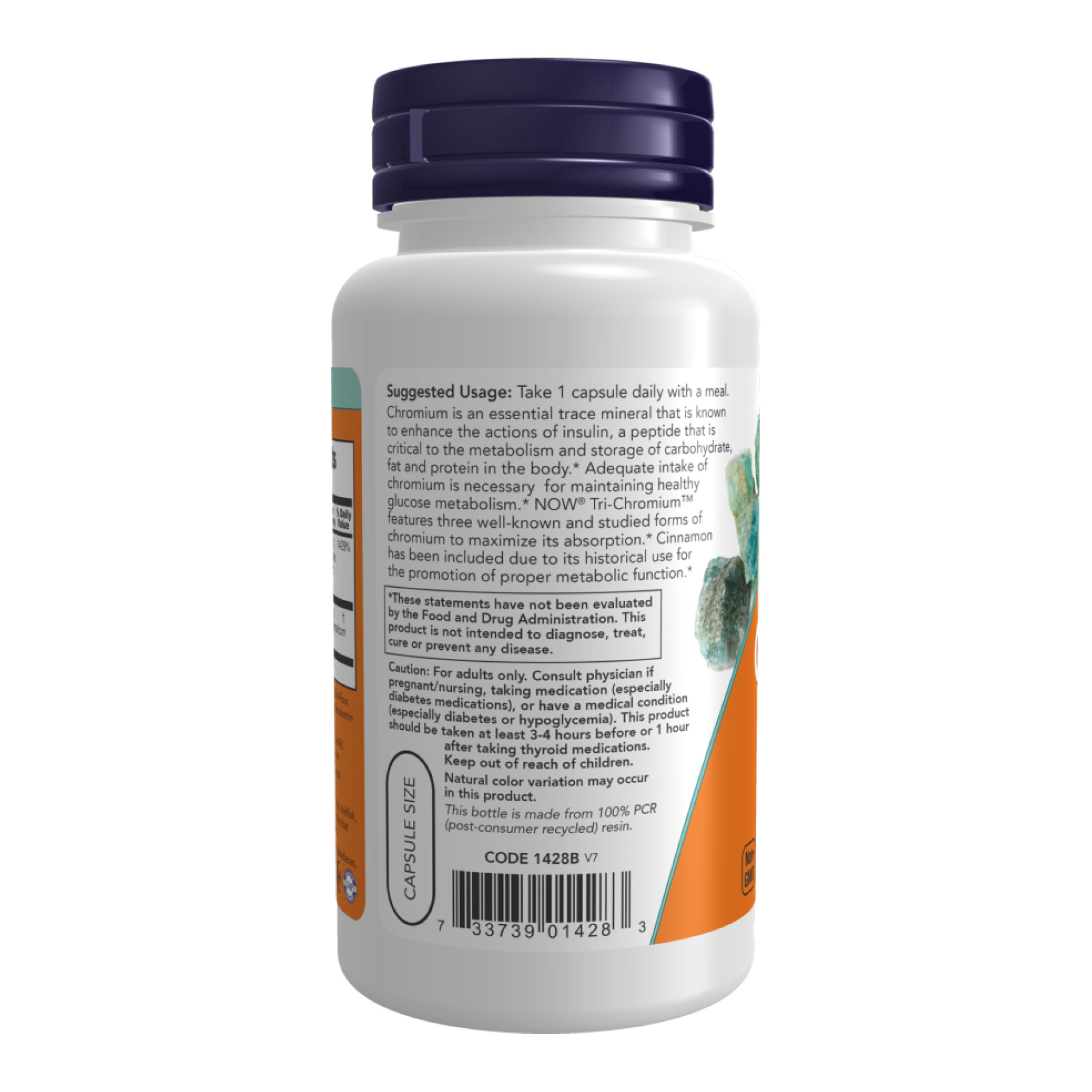 Капсули Tri-Chromium 500 mcg - 180 vcaps 2023-10-2084
