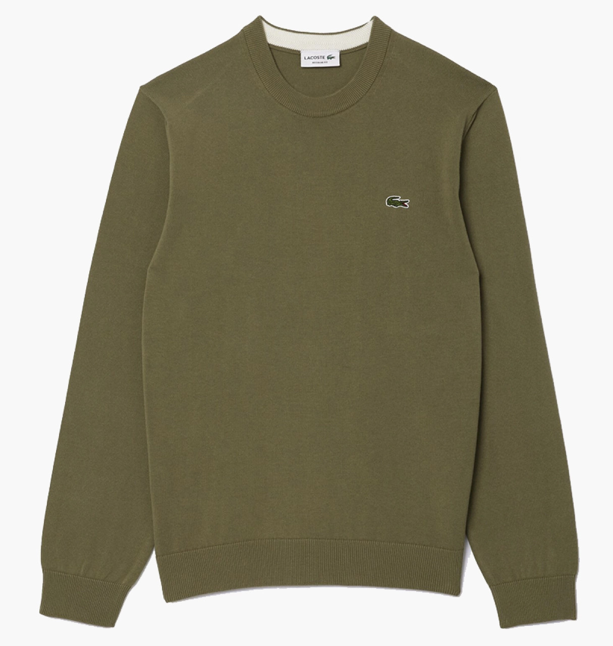Світшот чоловічий Lacoste Regular Fit Green AH1985BMY L AH1985BMY