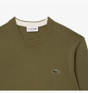 Світшот чоловічий Lacoste Regular Fit Green AH1985BMY L AH1985BMY