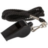 Свисток SELECT Referees whistle plastic w/lanyard (001) чорний, L 7782300111
