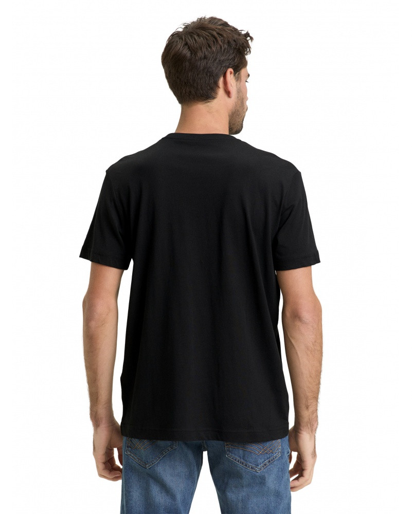 Футболка men's T-shirt 1050139-29999 Tom Tailor L Чорний 1050139-29999