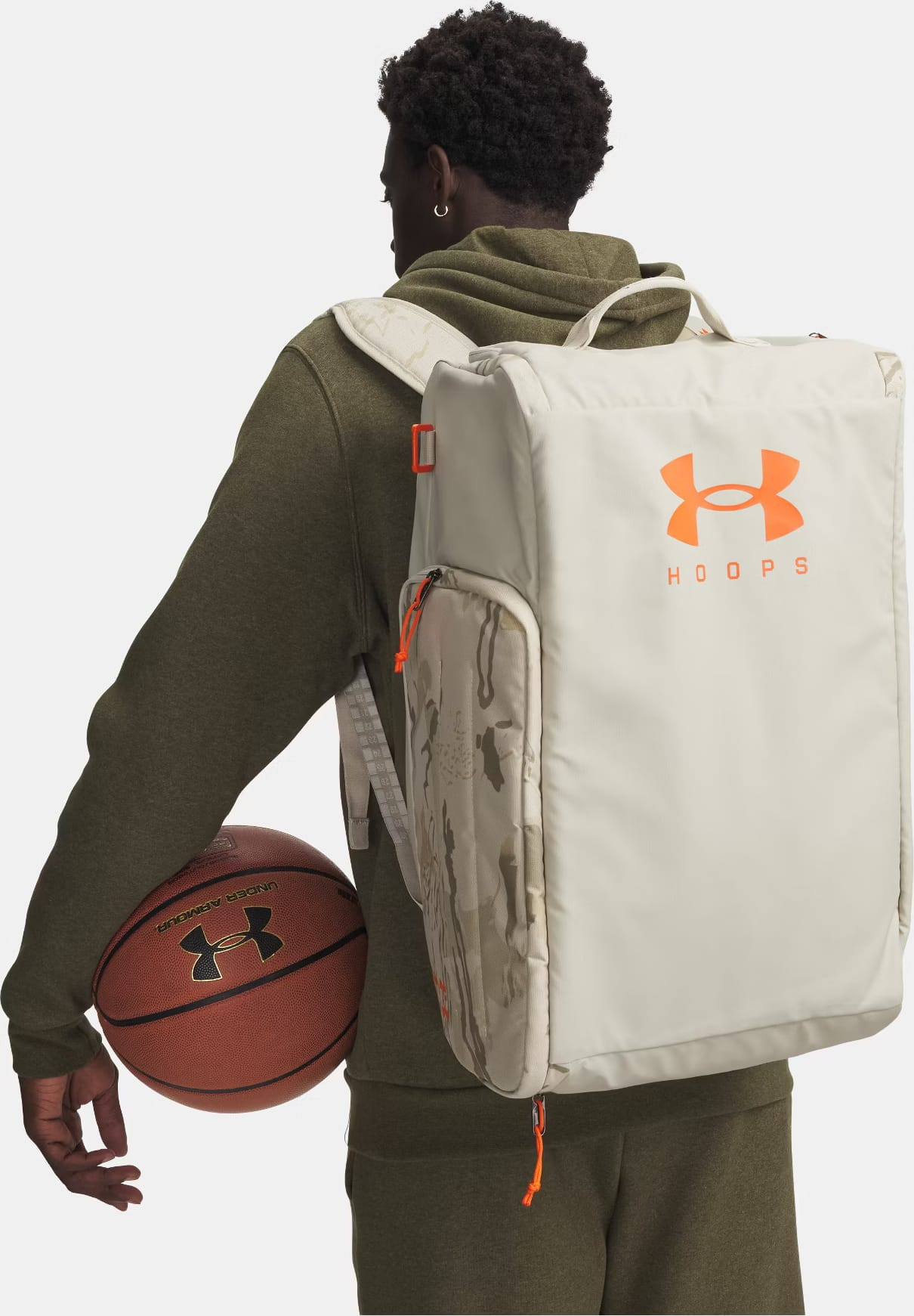 Сумка Under Armour Contain Duo MD BP Duffle 50L бежевий 60 x 47 x 30 см (1381919-289) 1381919-289