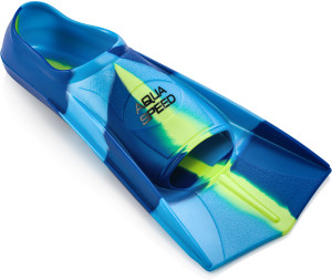 Ласти Aqua Speed TRAINING FINS 7939 синій, блакитний, жовтий Уні 31-32 137-82