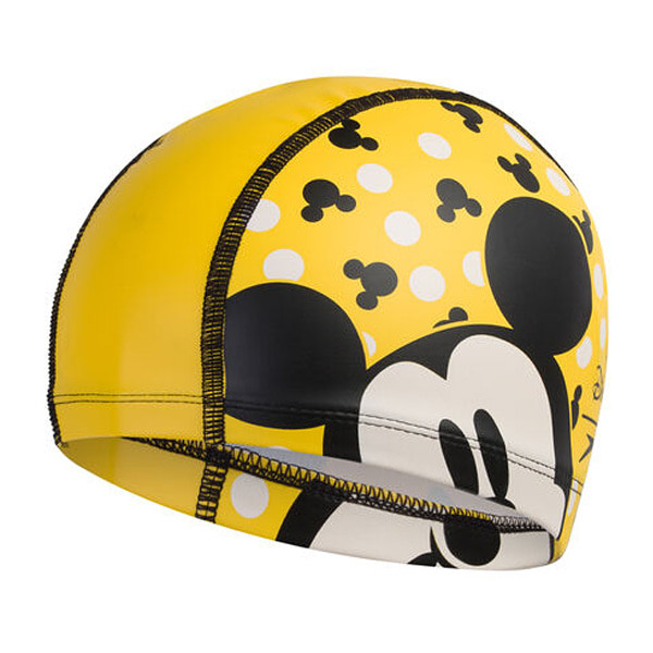 Шапочка для плавання Speedo MICKEY MOUSE PRT PACE CAP JU жовтий, чорний Діт OSFM 8-113077123