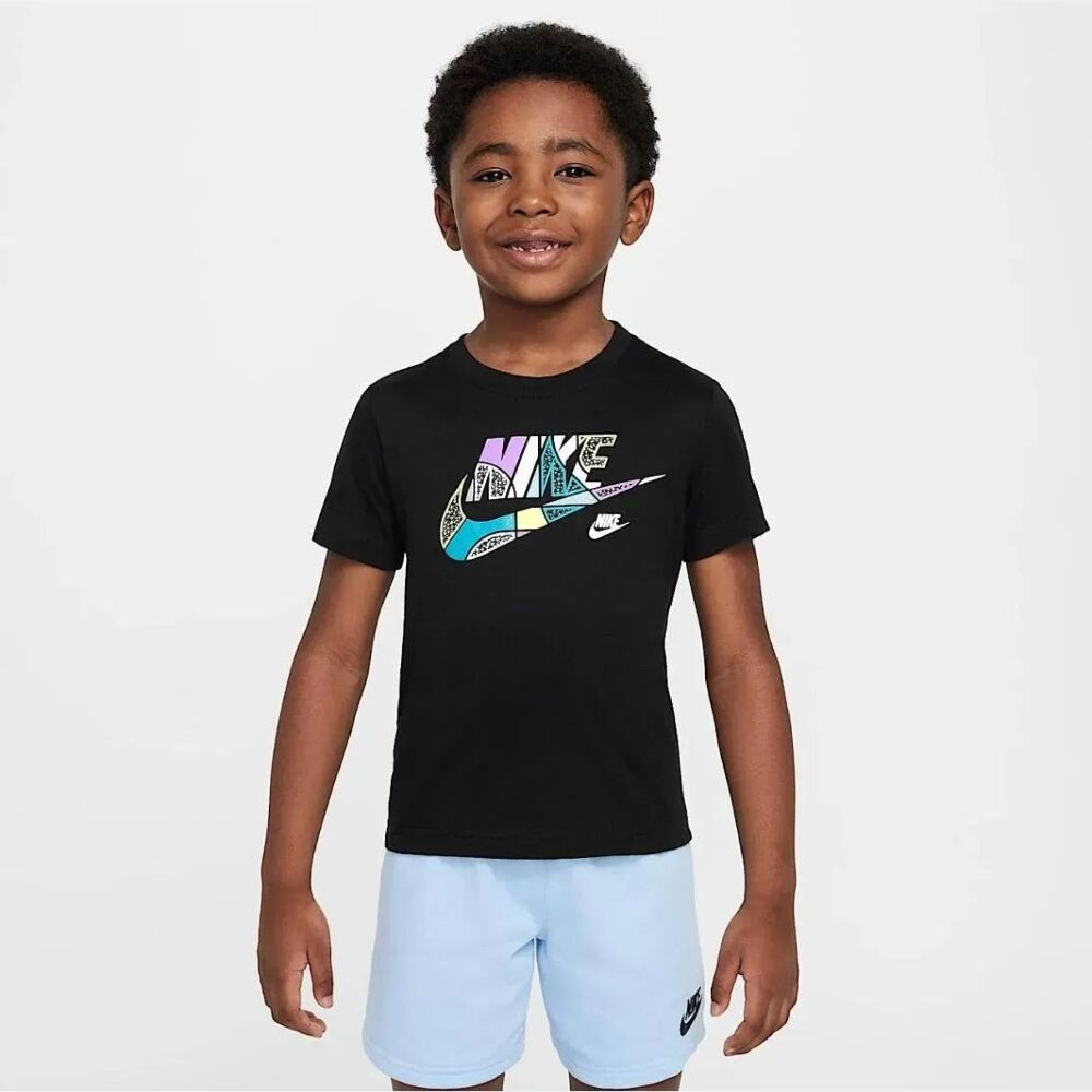 Костюм спортивний дитячий Nike Nsw Otl Ft Light Blue/Black 86M690-C60