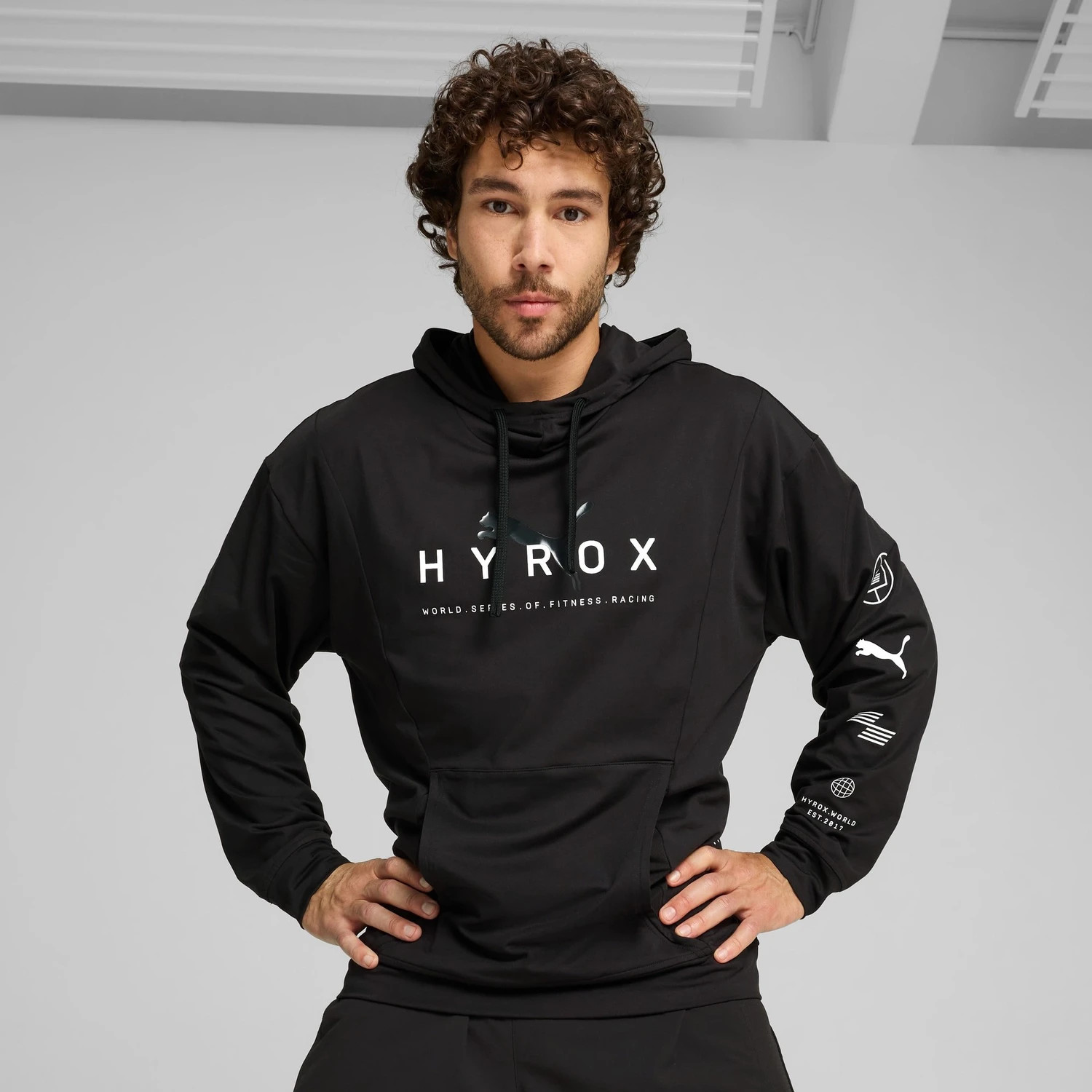 Кофта HYROX x PUMA M Studio Cloudspu 526917-01