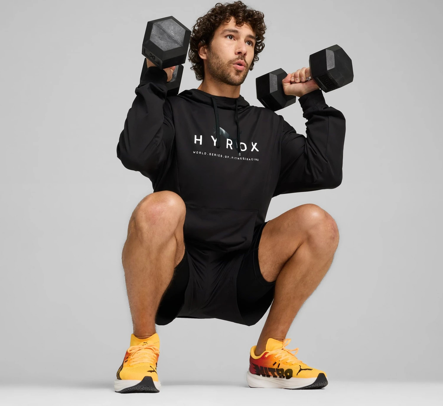 Кофта HYROX x PUMA M Studio Cloudspu 526917-01