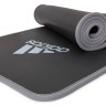 Килимок для тренувань Adidas Trainingsmatte чорний, сірий Уні 183х61х1 ADMT-12235GR