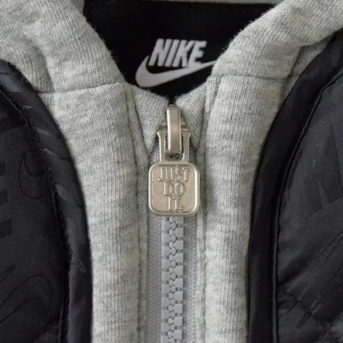Куртка дитяча Nike Fleece Hooded Quilt Jacket 86N071-023