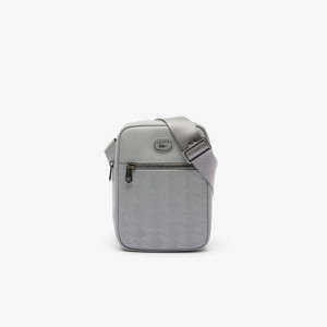 Сумка чоловіча Lacoste Monogram Grey NH4486MR.Q81