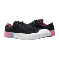 Кеди Converse CTAS OX BLACK/LIGHT ORCHID/WHITE 159521C