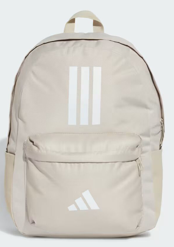 Рюкзак Adidas CLSC BARS 3S 27,5L бежевий Уні 15х31х44 см IS7047