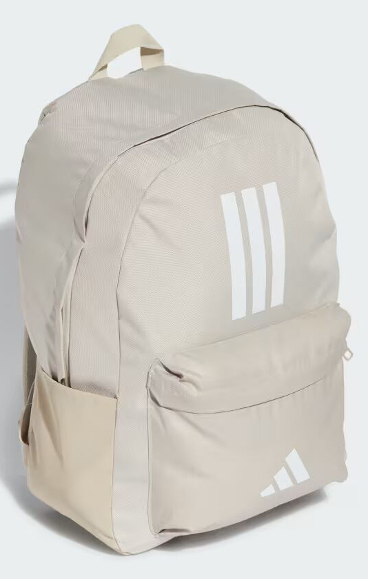 Рюкзак Adidas CLSC BARS 3S 27,5L бежевий Уні 15х31х44 см IS7047
