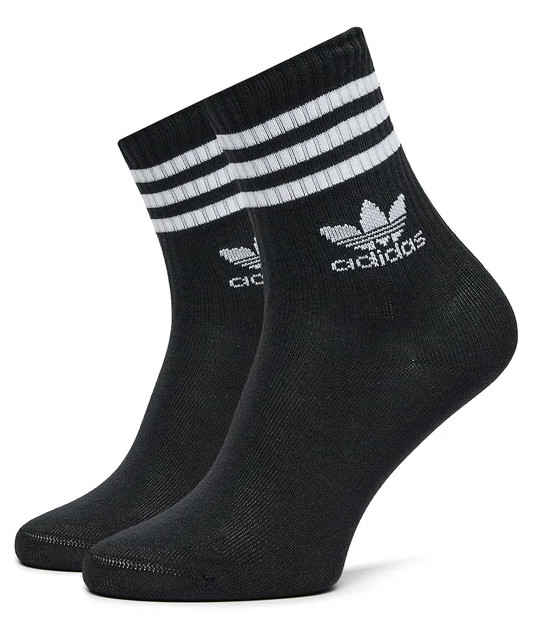 Шкарпетки Adidas CREW SOCK 3STR білий сірий, чорний Уні L (43-45) IL5023