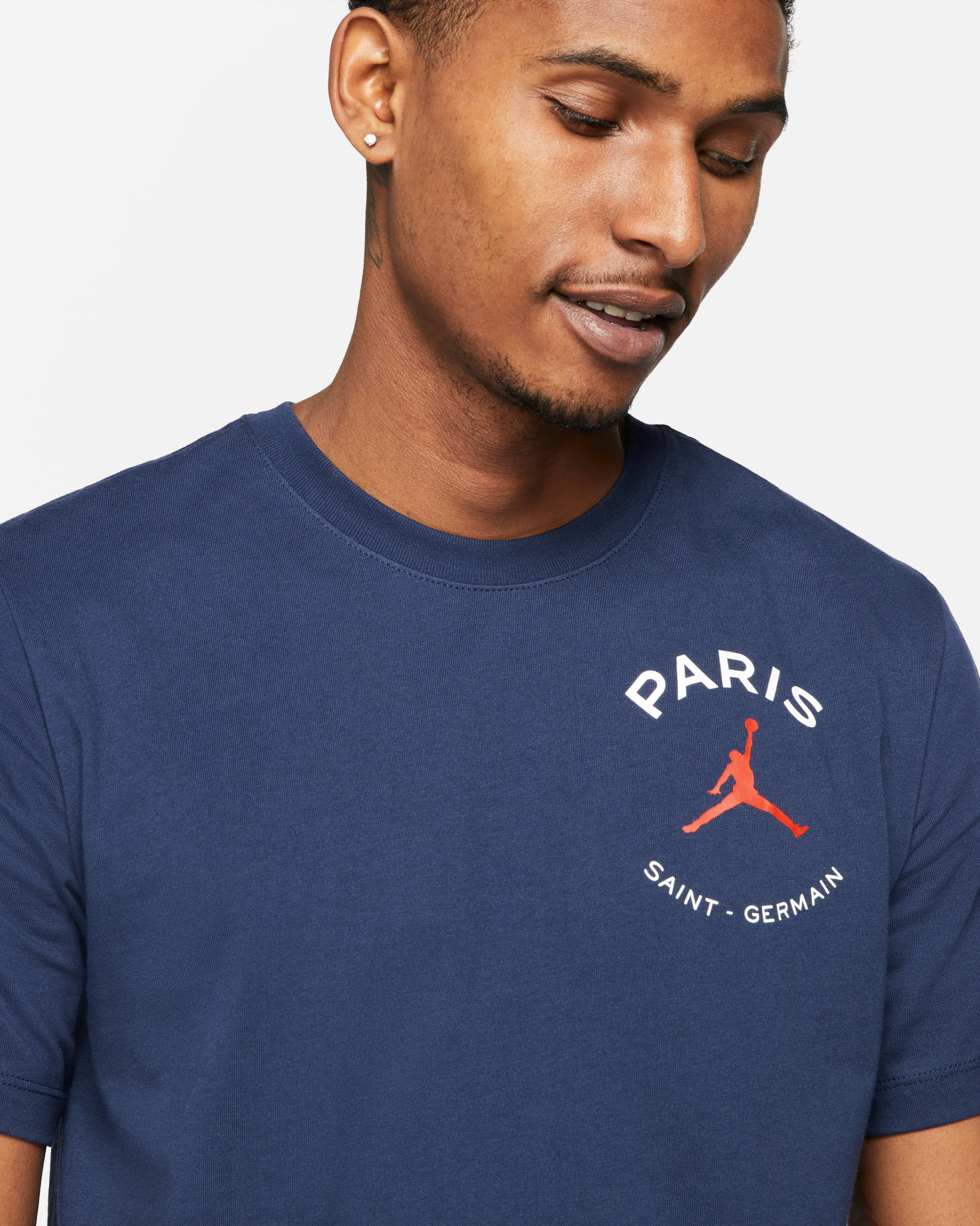 Футболка Jordan M J PSG LOGO TEE DB6514-410