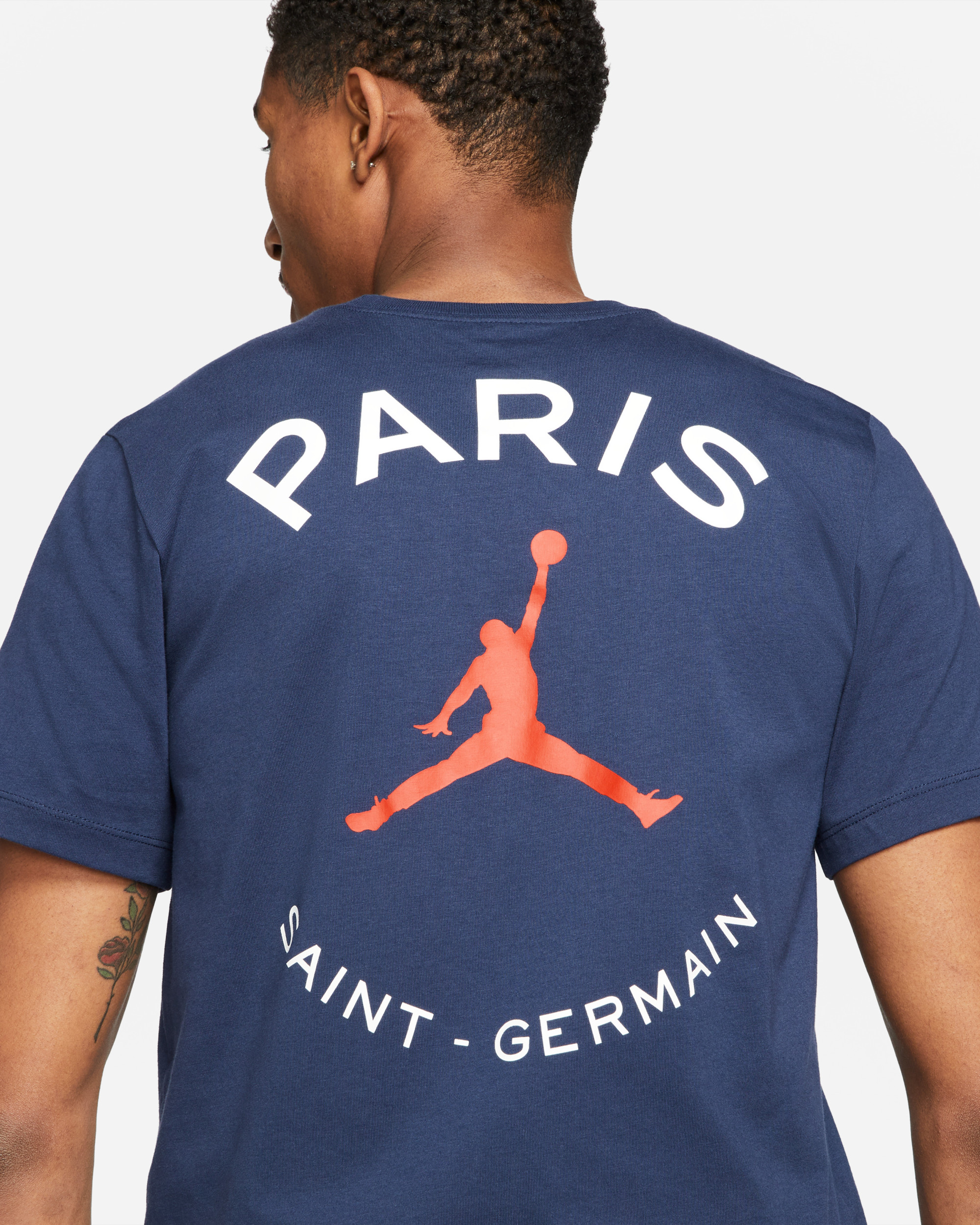Футболка Jordan M J PSG LOGO TEE DB6514-410