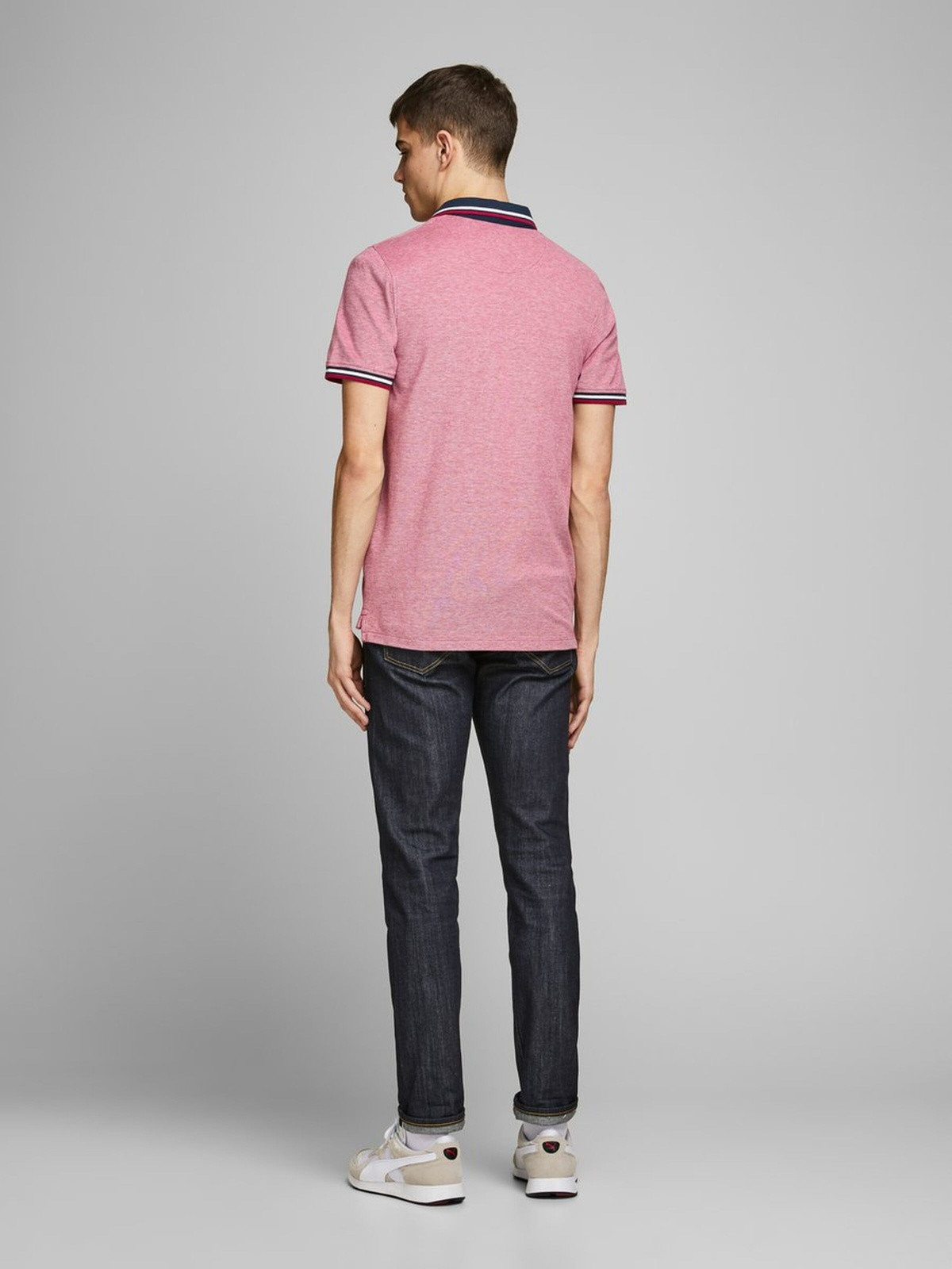 Поло 12136668RioRed Jack&Jones L Розовий 12136668RioRed