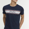 Футболка JJLEO TEE SS 12200239-Navy Blazer-Fit:Standard Fit Jack&Jones L Темно-синій 12200239-NAVY BLAZER-FIT: