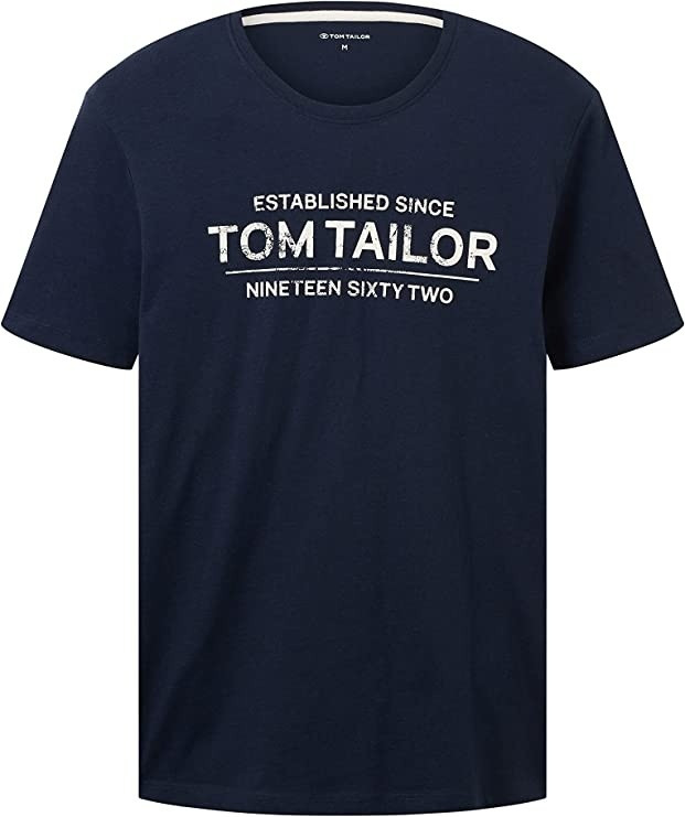 Футболка 1031877-10302 Tom Tailor L Темно-синій 1031877-10302