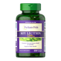 Софт гелеві капсули Soy Lecithin 1200 mg - 100 softgels 2022-10-1675