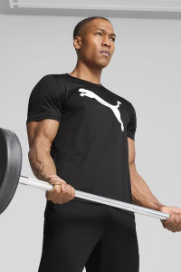 Футболка M TAD ESS Solid Cat Tee CF 52592101 Puma L Чорний 52592101