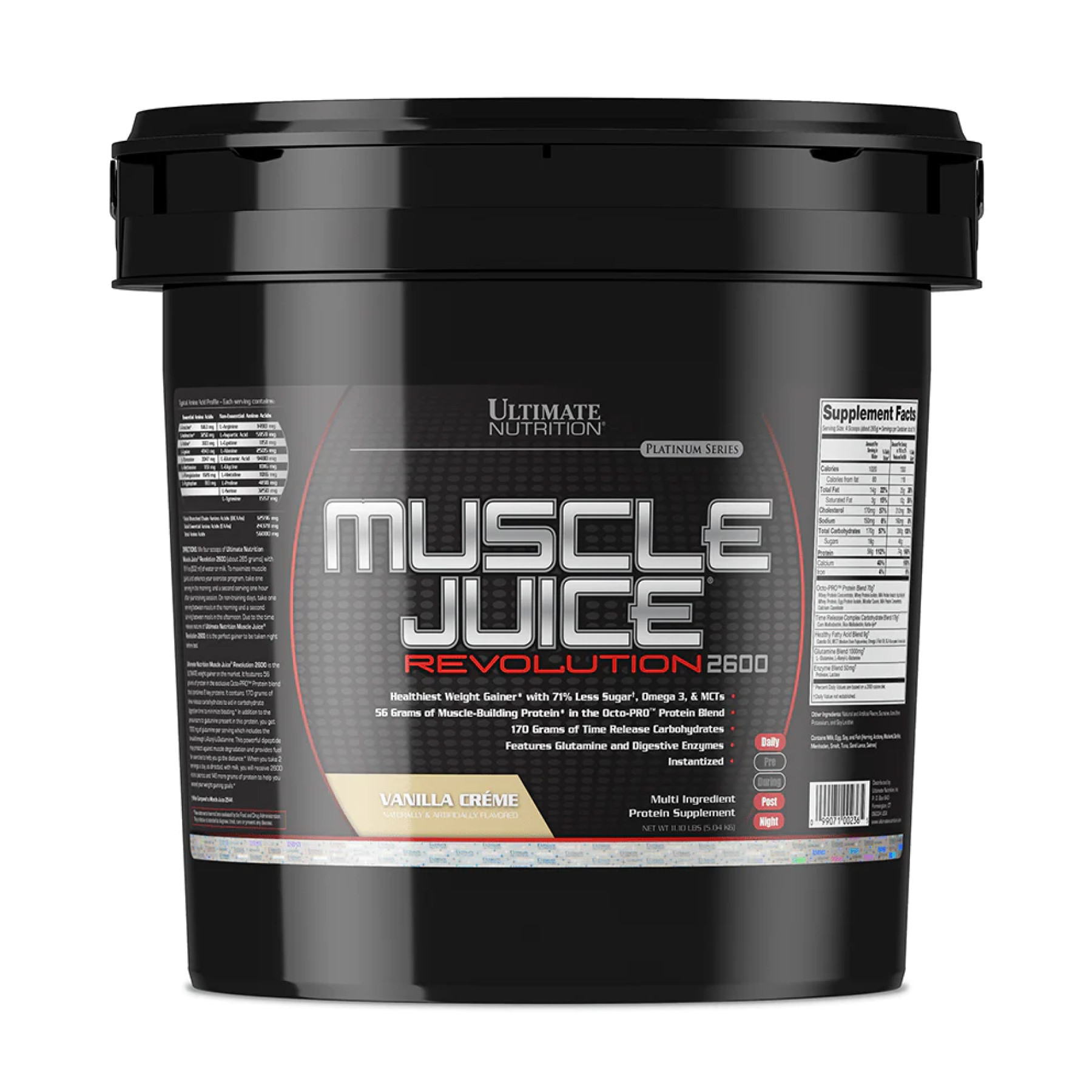 Порошок Muscle Juice Revolution 2600 - 5040g Vanilla Creme 2022-10-0822