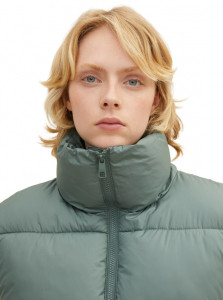 Жилетка belted puffer vest 1033562-19643 Tom Tailor L Блакитний 1033562-19643