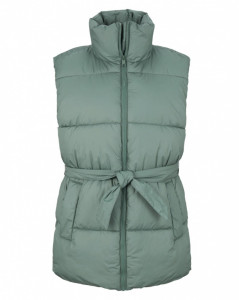 Жилетка belted puffer vest 1033562-19643 Tom Tailor L Блакитний 1033562-19643