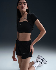 Шорти W NSW NK CHLL WFL MR 3 HJ3842-011 Nike L Чорний HJ3842-011