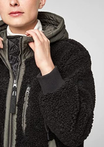 Куртка 510.12.109.16.150.2100867-9999 Q/S by s.Oliver L Чорний 510.12.109.16.150.2100867