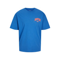 Футболка Jack & Jones JJEBRADLEY VARSITY BACK TEE SS O-NECK 12270056-NauticalBlue