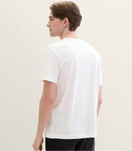 Футболка Men's T-shirt 1041855ХХ20000 Tom Tailor L Білий 1041855ХХ20000