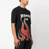 Футболка HERON PRESTON Heron Law Flames T-Shirt 'Black' HMAA032S23JER0071025